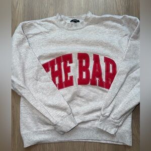 The bar sweatshirt women’s size small